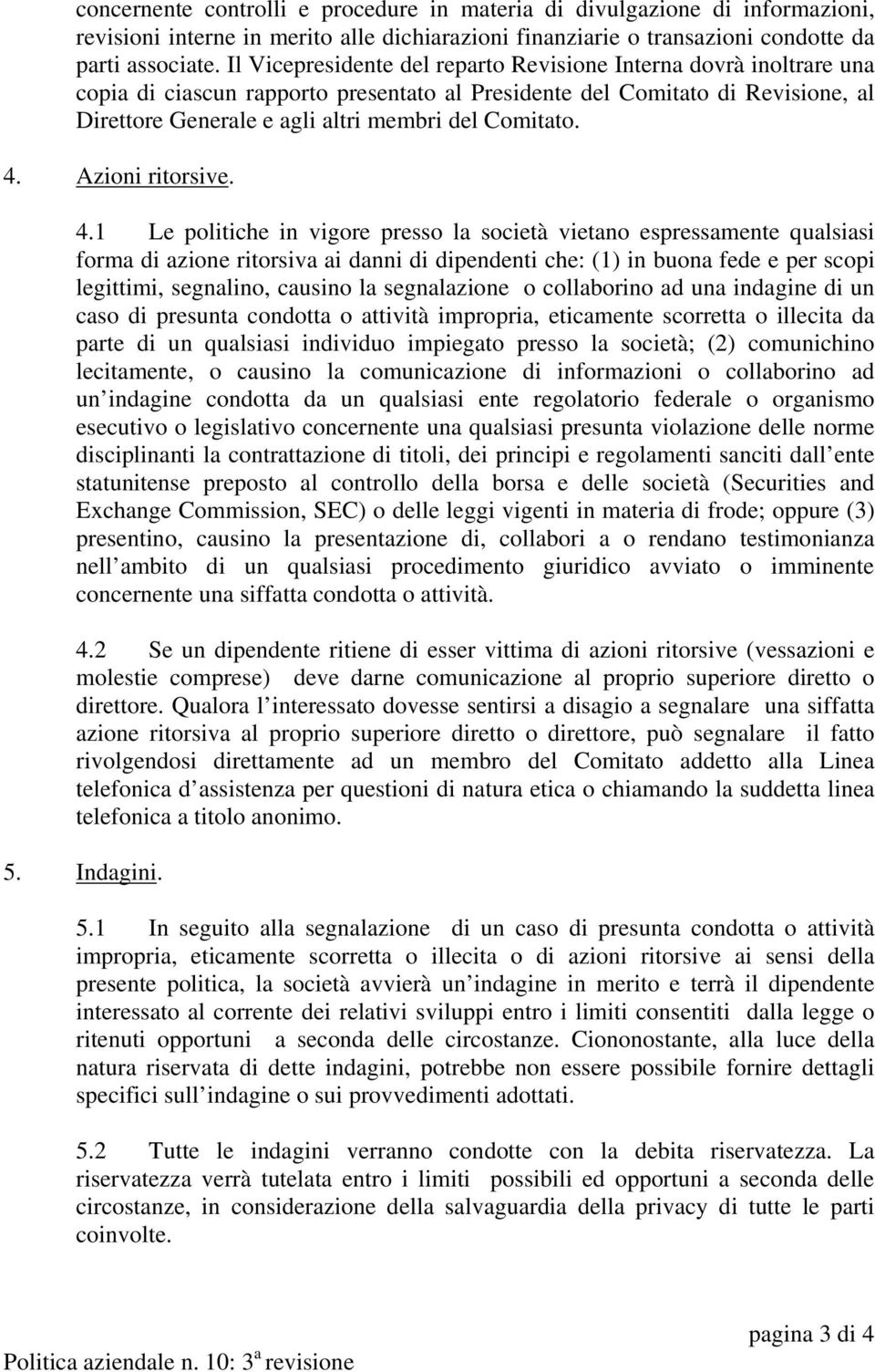 Comitato. 4.