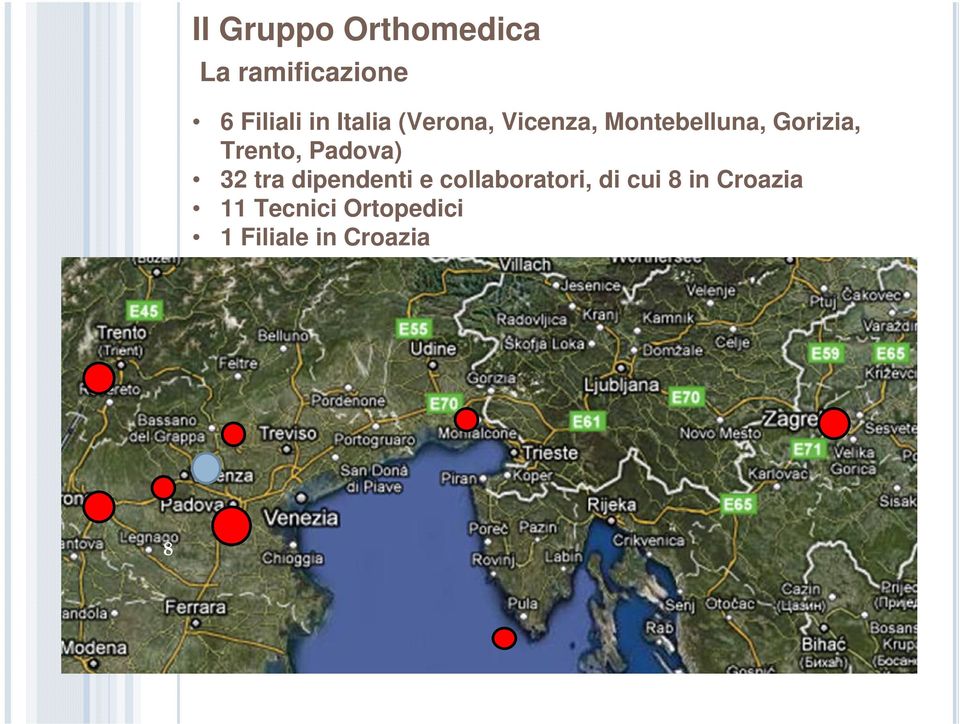 32 tra dipendenti e collaboratori, di cui 8 in