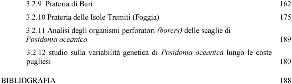 Posidonia oceanica 189 3.2.