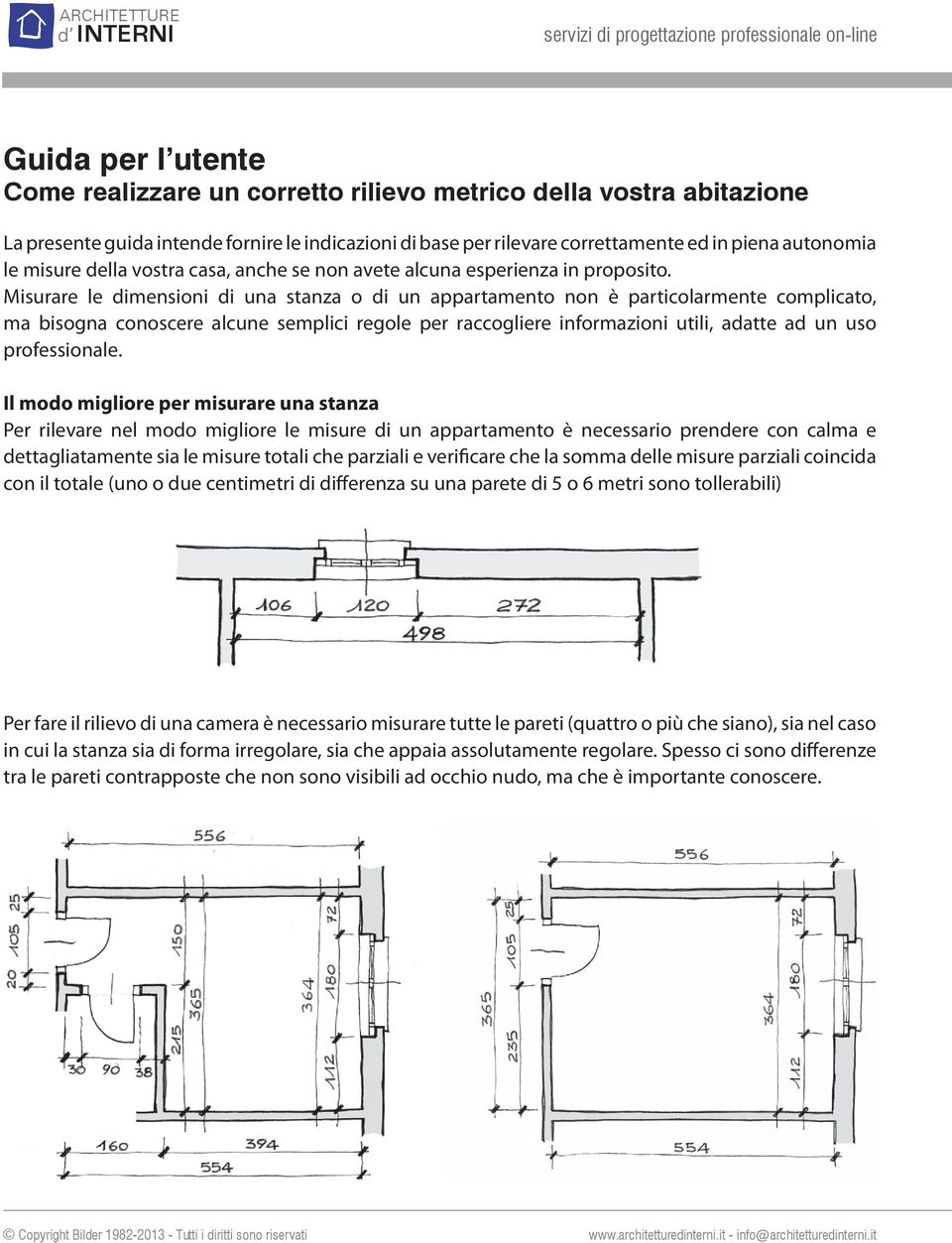 Misurare le dimensioni di una stanza o di un appartamento non è particolarmente complicato, ma bisogna conoscere alcune semplici regole per raccogliere informazioni utili, adatte ad un uso