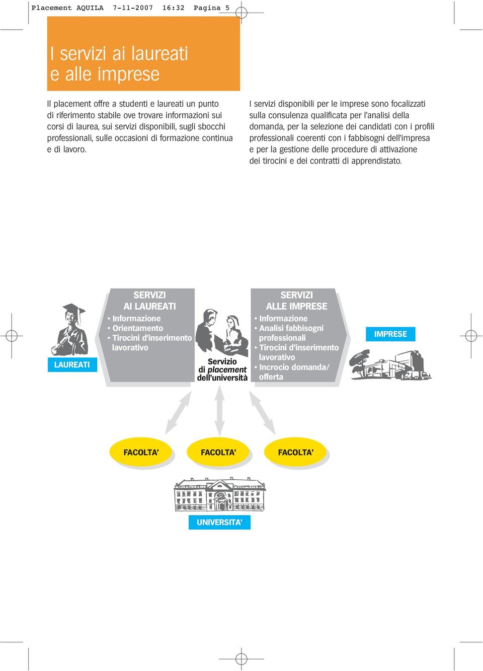 I servizi disponibili per le imprese sono focalizzati sulla consulenza qualificata per l analisi della domanda, per la selezione dei candidati con i profili professionali coerenti con i fabbisogni