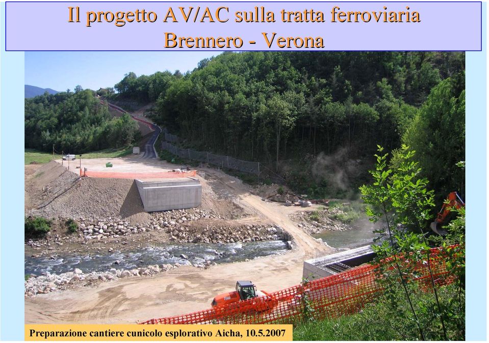 Verona Preparazione cantiere