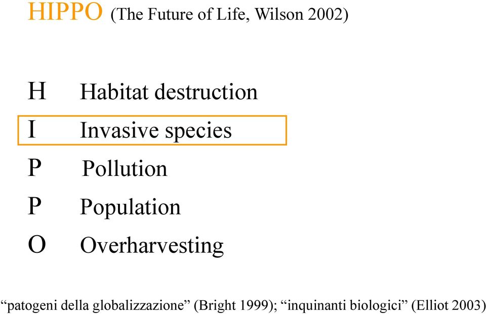 Population Overharvesting patogeni della