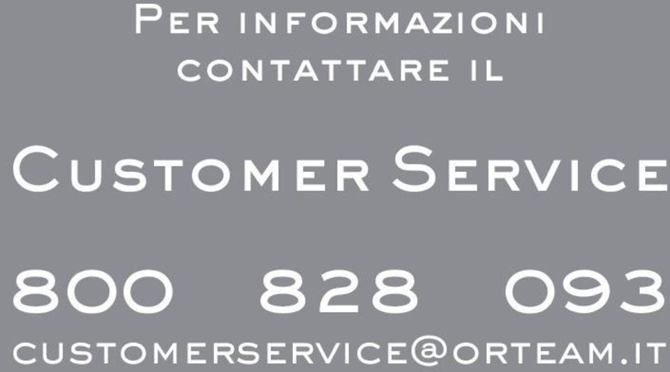 Customer Service 800