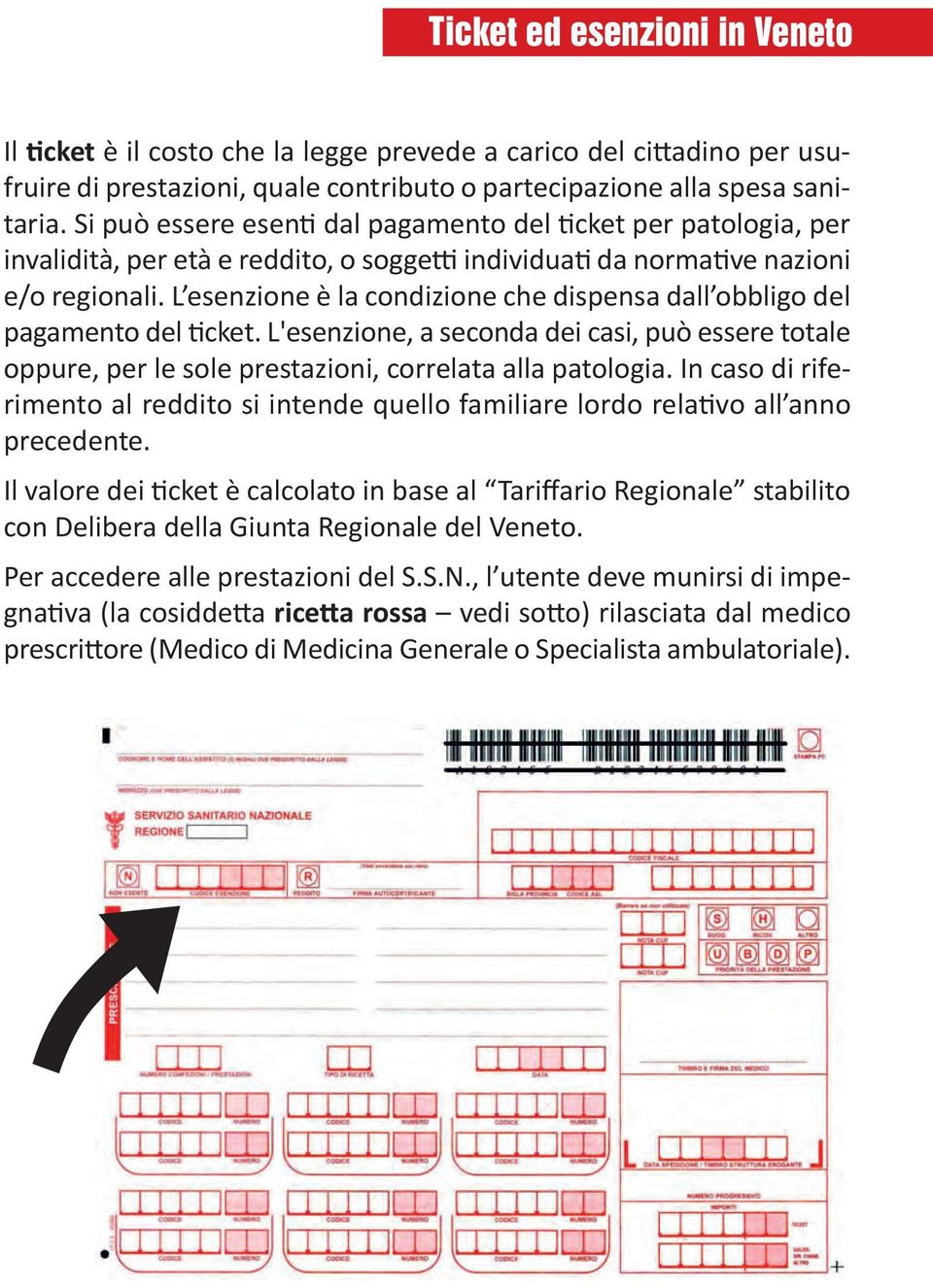 L esenzione è la condizione che dispensa dall obbligo del pagamento del ticket. L'esenzione, a seconda dei casi, può essere totale oppure, per le sole prestazioni, correlata alla patologia.