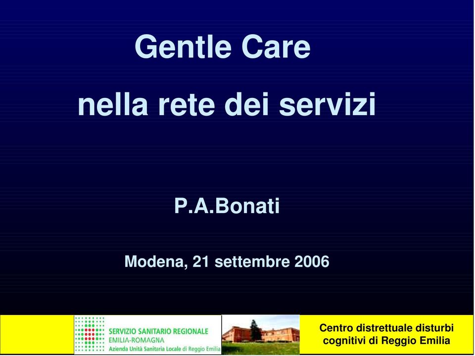 Bonati Modena, 21 settembre