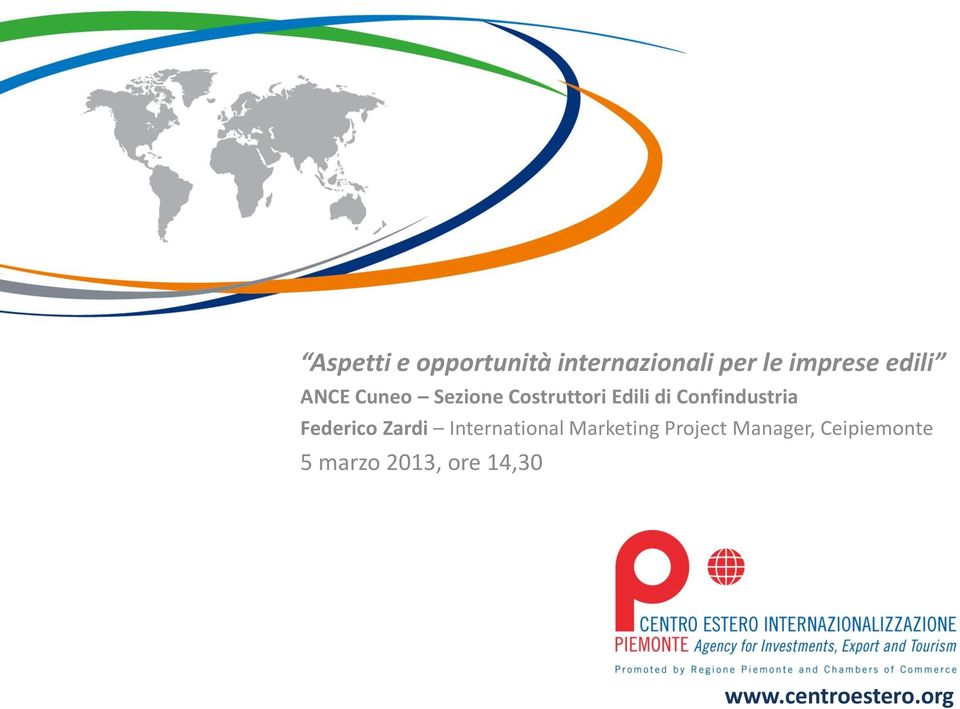 Confindustria Federico Zardi International Marketing