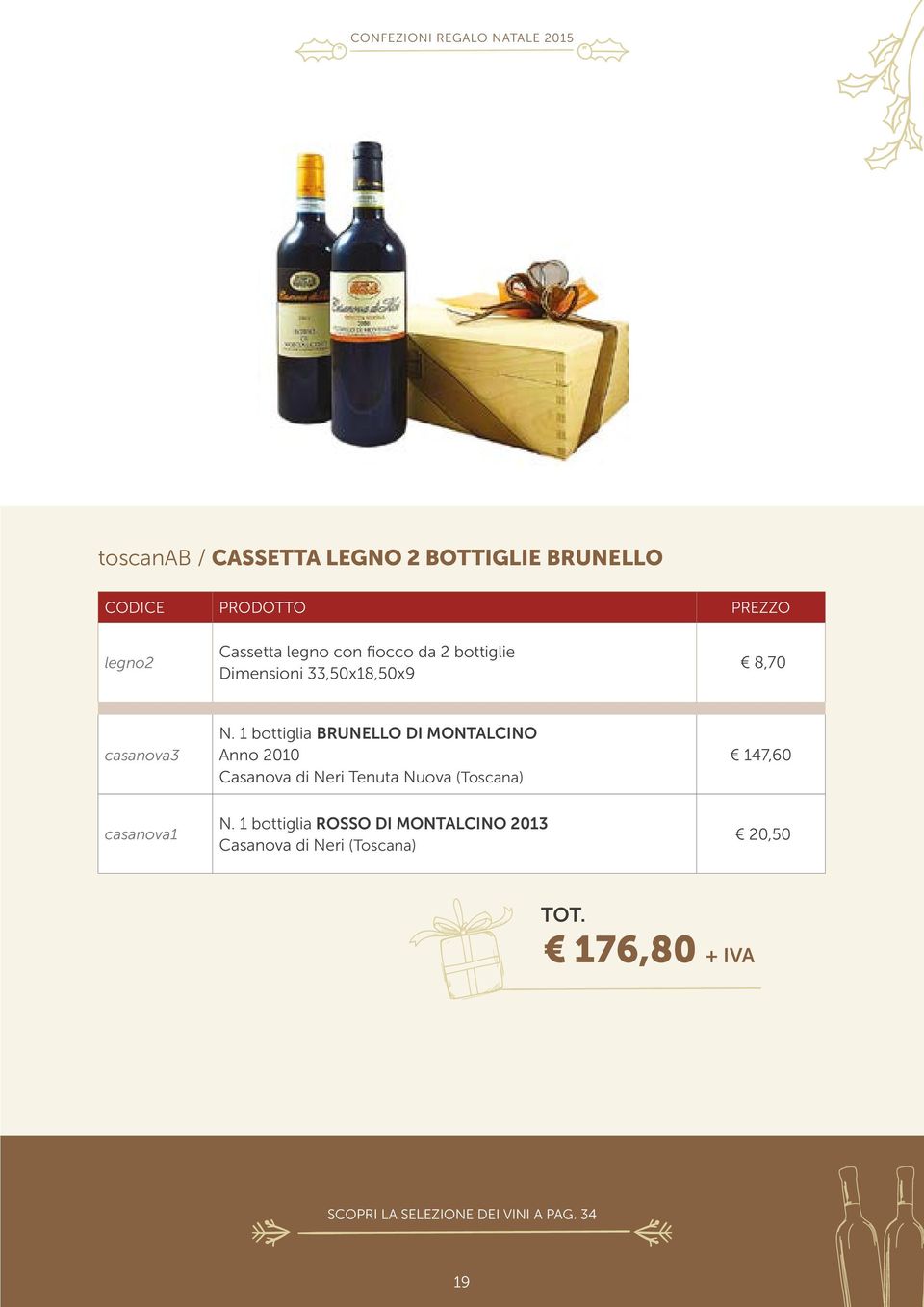 1 bottiglia brunello di montalcino Anno 2010 Casanova di Neri Tenuta Nuova (Toscana)