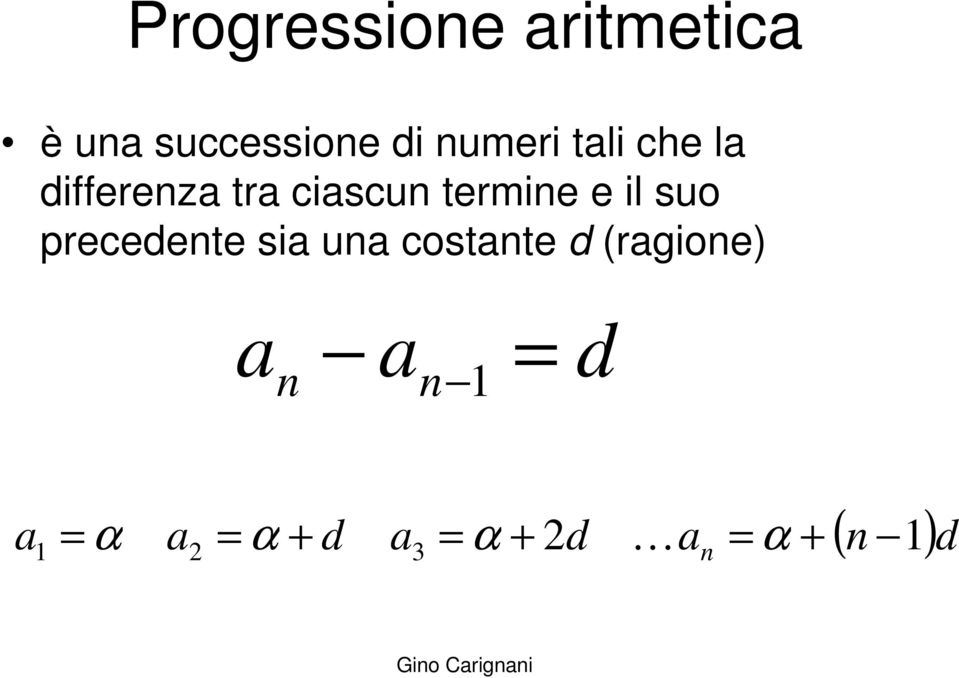 termie e il suo precedete si u costte