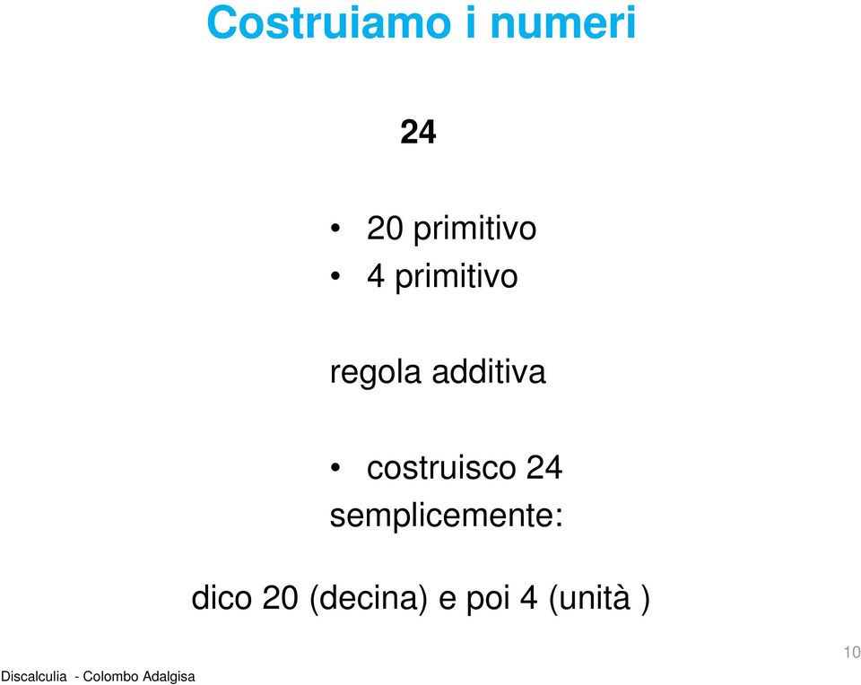 additiva costruisco 24