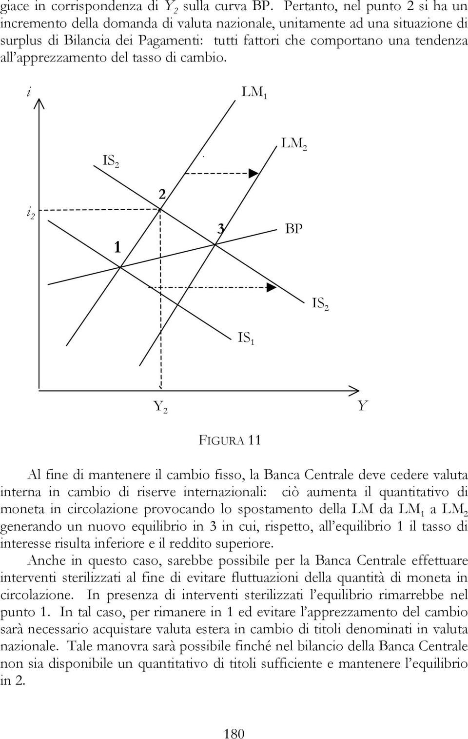 apprezzamento del tasso di cambio.