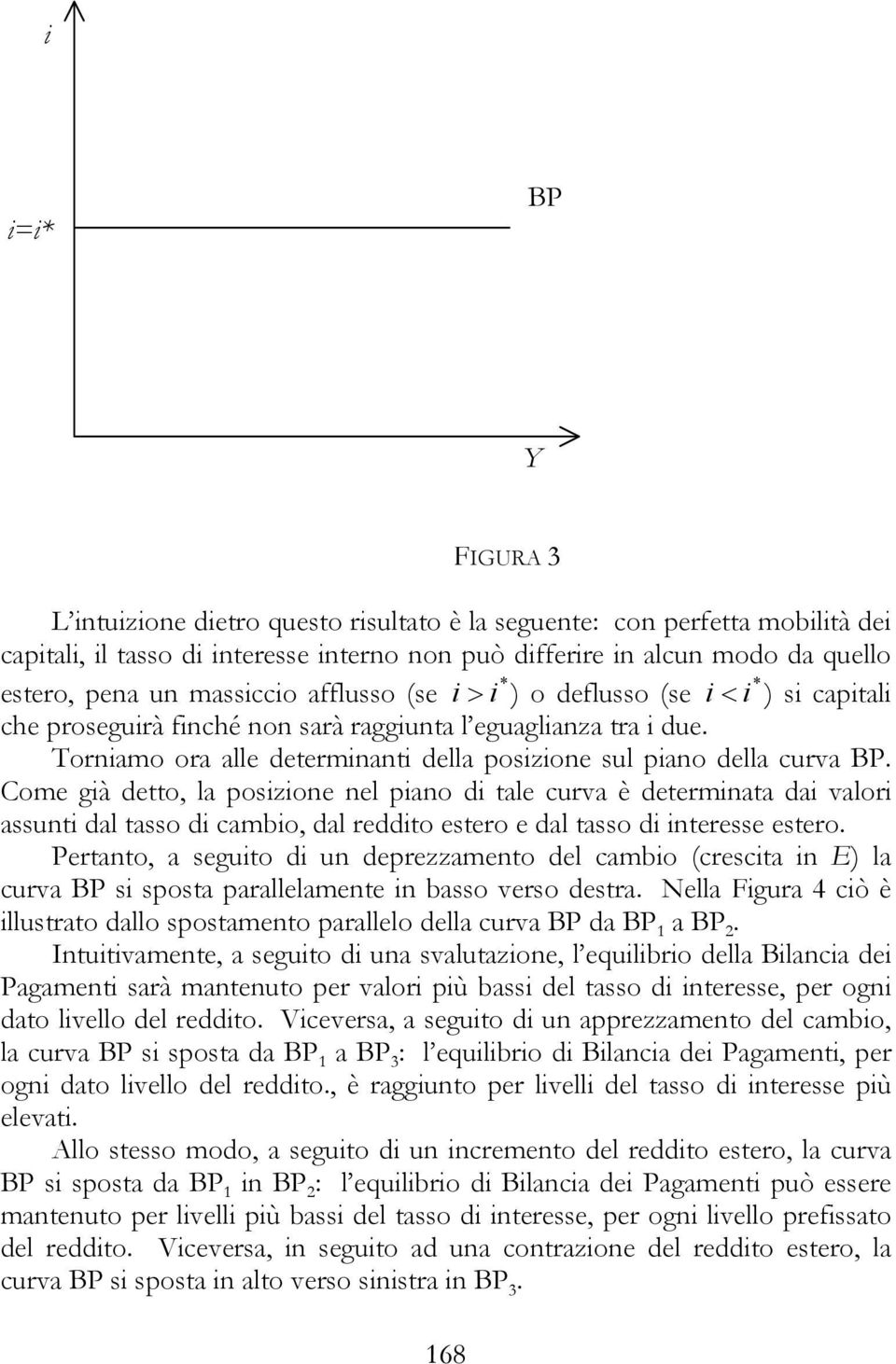 Torniamo ora alle determinanti della posizione sul piano della curva BP.