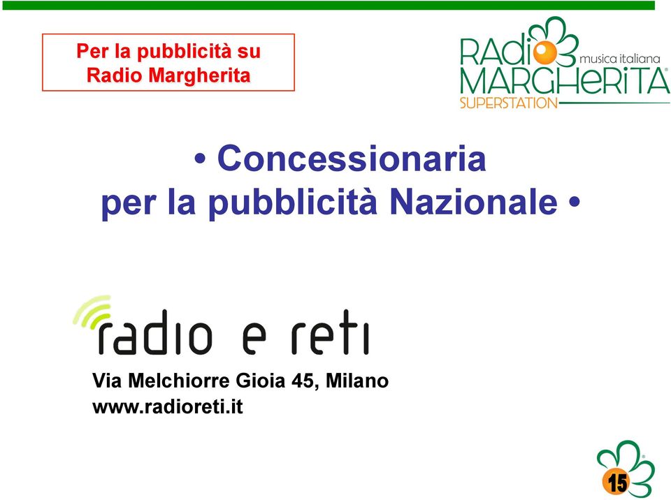 pubblicità Nazionale Via