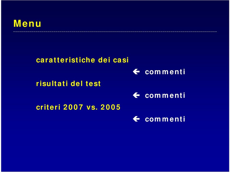criteri 2007 vs.
