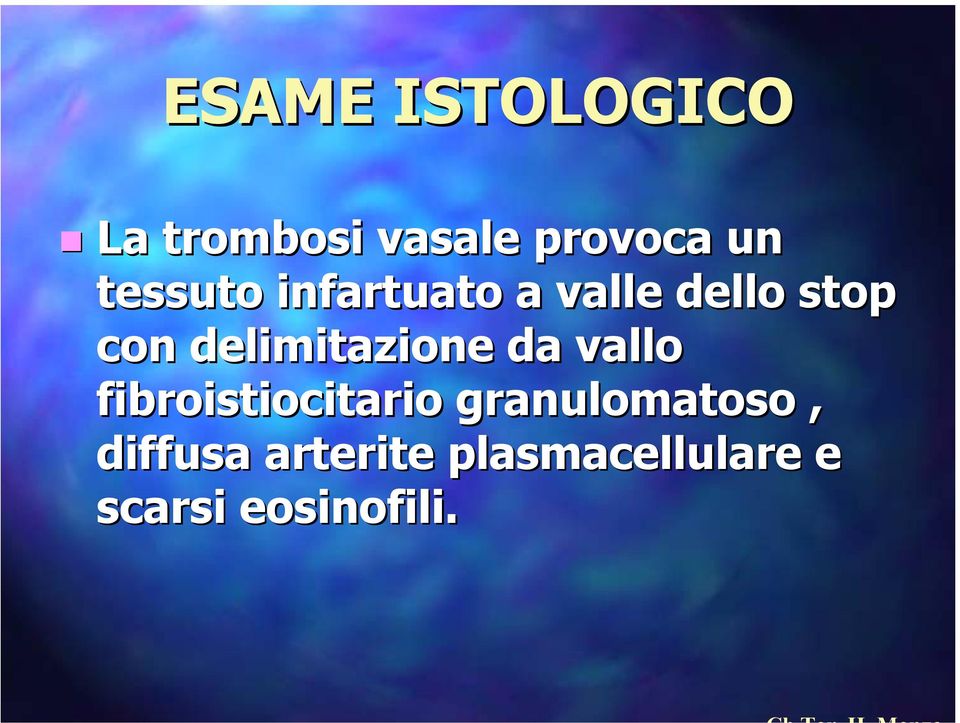 delimitazione da vallo fibroistiocitario