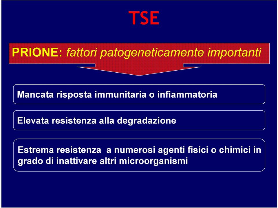 alla degradazione Estrema resistenza a numerosi agenti