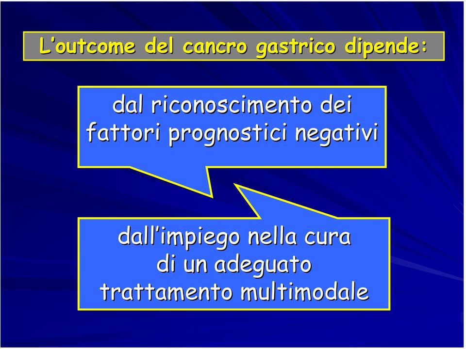 prognostici negativi dall impiego