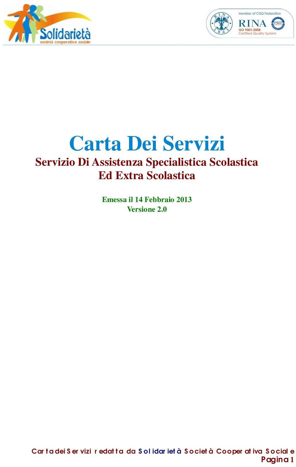 Scolastica Ed Extra Scolastica