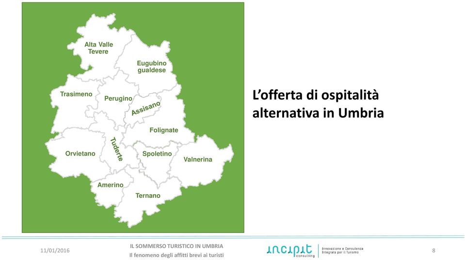 di ospitalità alternativa in Umbria