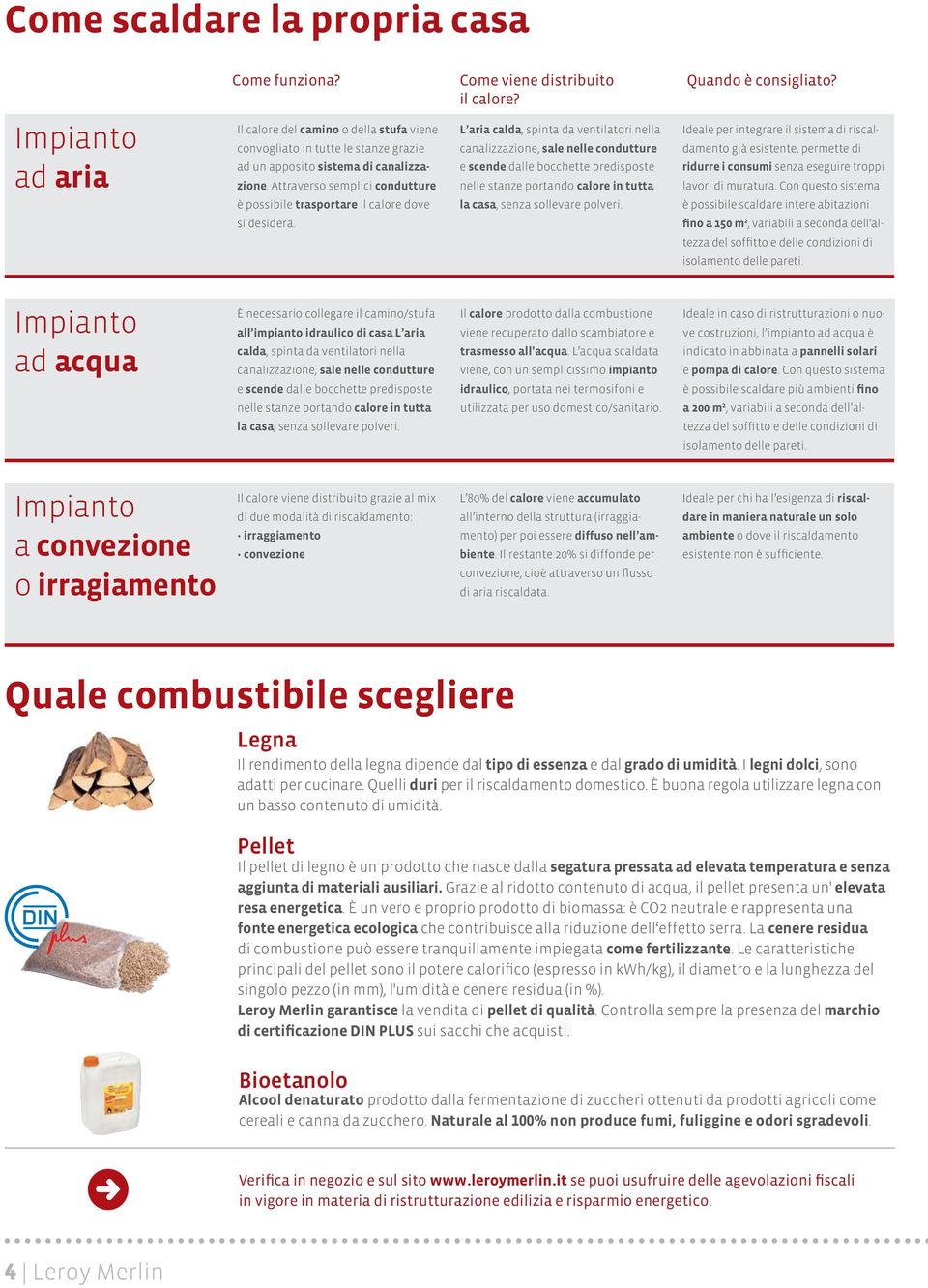 Ideale per integrare il sistema di riscaldamento già esistente, permette di senza eseguire troppi lavori di muratura.