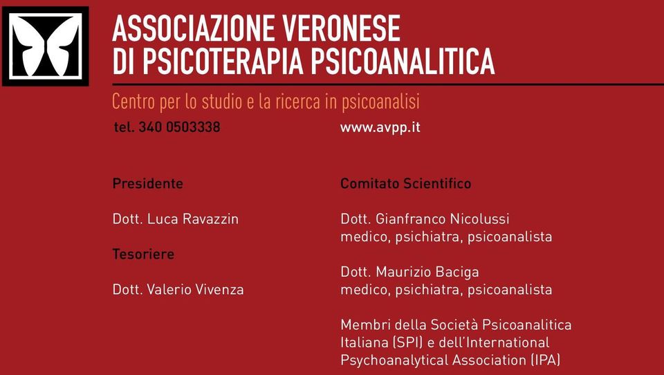 Valerio Vivenza Comitato Scientifico Dott. Gianfranco Nicolussi medico, psichiatra, psicoanalista Dott.