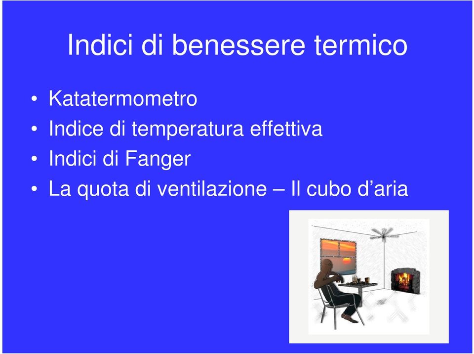 temperatura effettiva Indici di