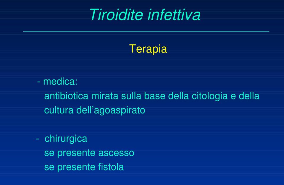 citologia e della cultura dell agoaspirato