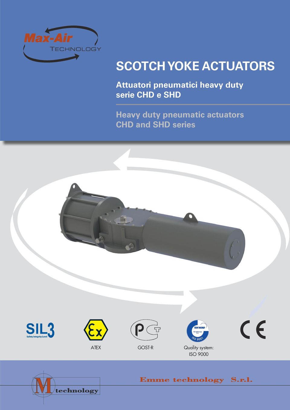 e SHD Heavy duty pneumatic actuators CHD