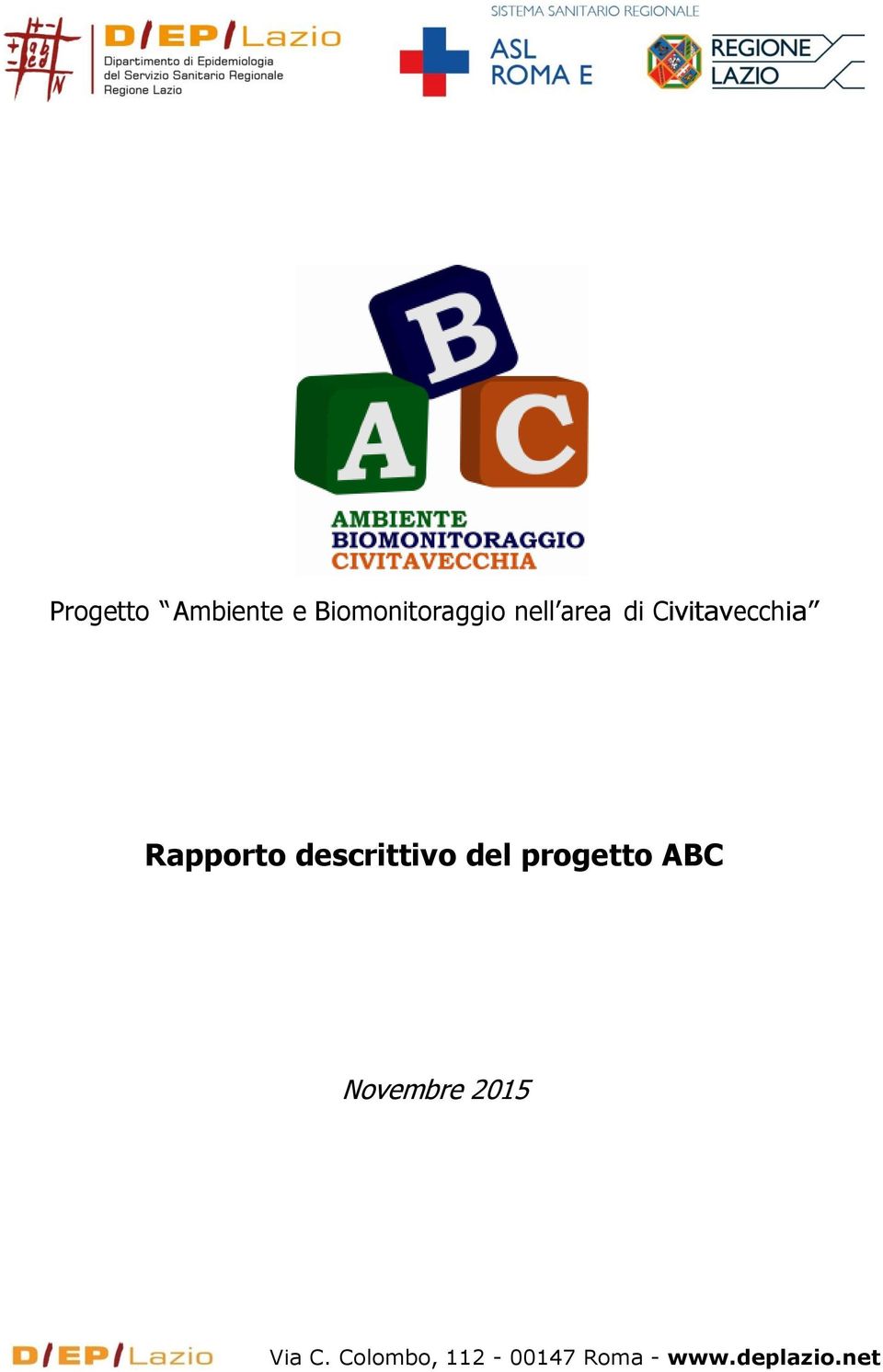 descrittivo del progetto ABC Novembre