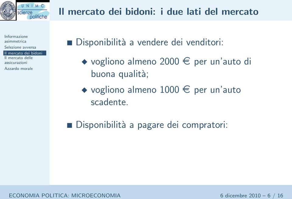 vogliono almeno 1000 per un auto scadente.