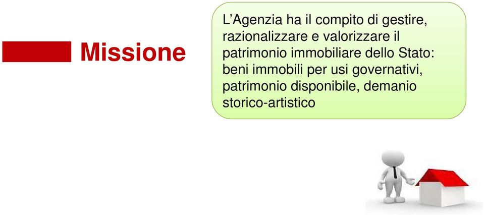 immobiliare dello Stato: beni immobili per usi