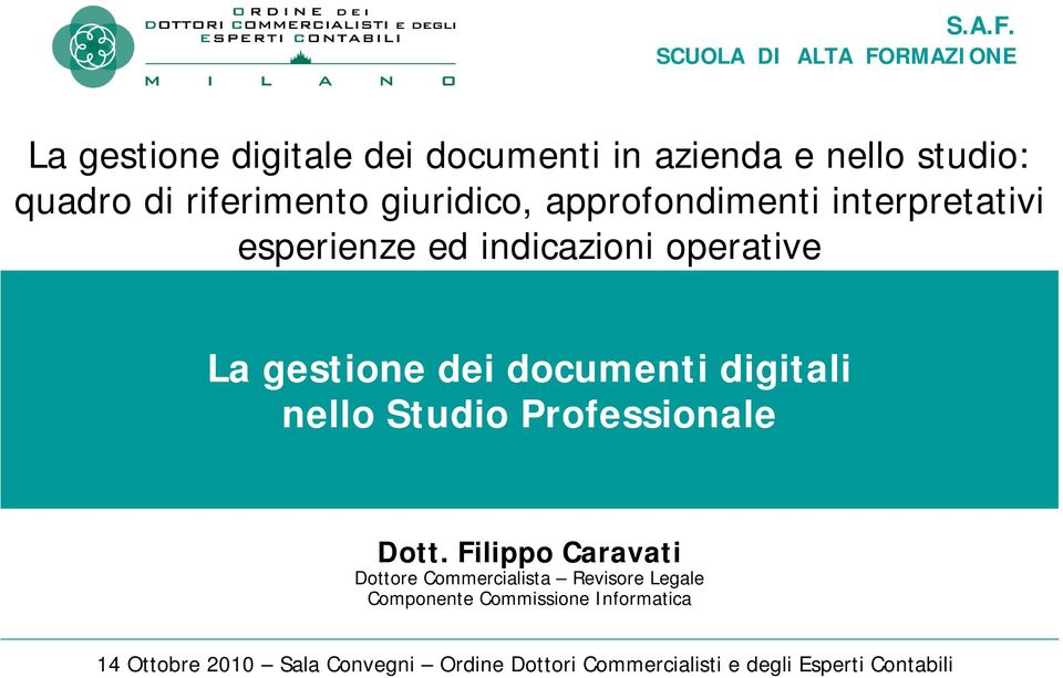 nello Studio Professionale Dott.