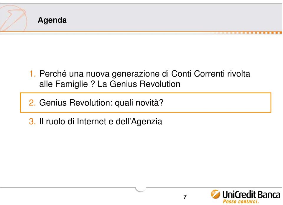 Correnti rivolta alle Famiglie?