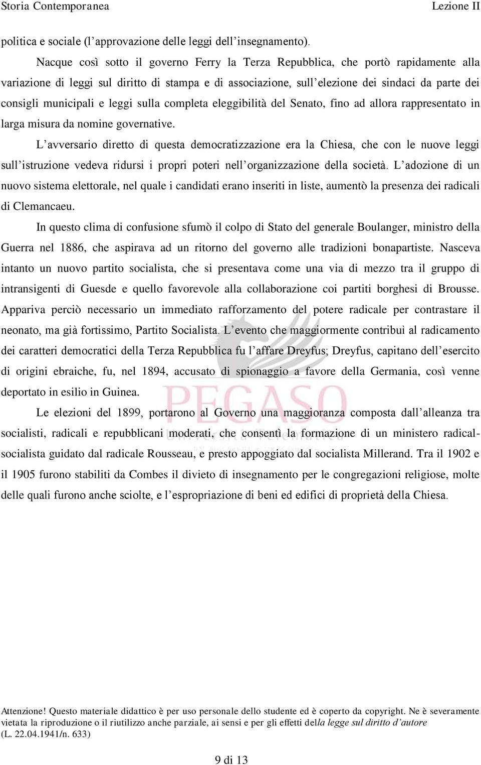 municipali e leggi sulla completa eleggibilità del Senato, fino ad allora rappresentato in larga misura da nomine governative.