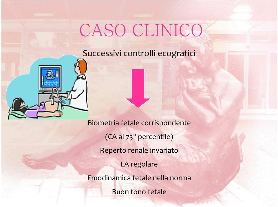 percentile) Reperto renale invariato LA