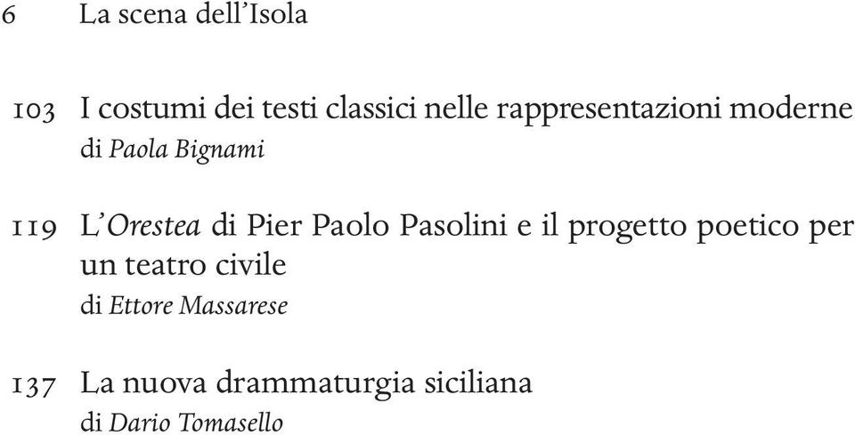 Paolo Pasolini e il progetto poetico per un teatro civile di