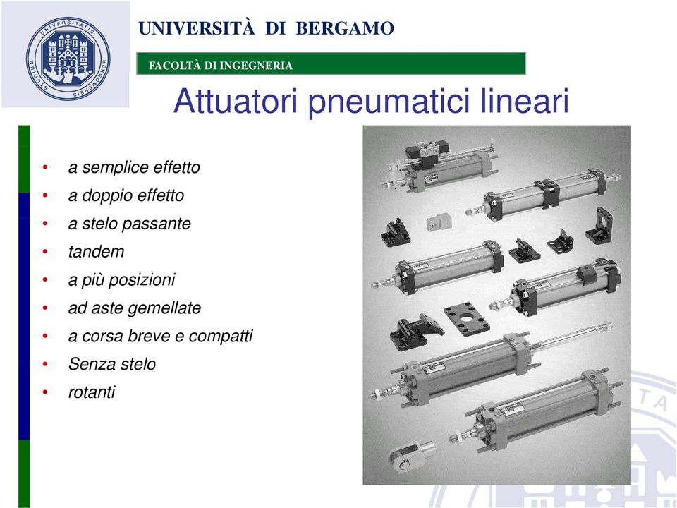 tandem a più posizioni ad aste gemellate