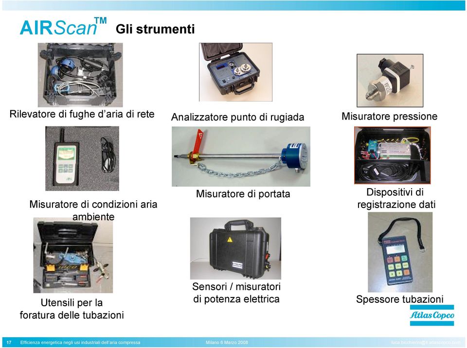 Analizzatore punto di rugiada Misuratore di portata Sensori / misuratori di potenza elettrica Milano 6
