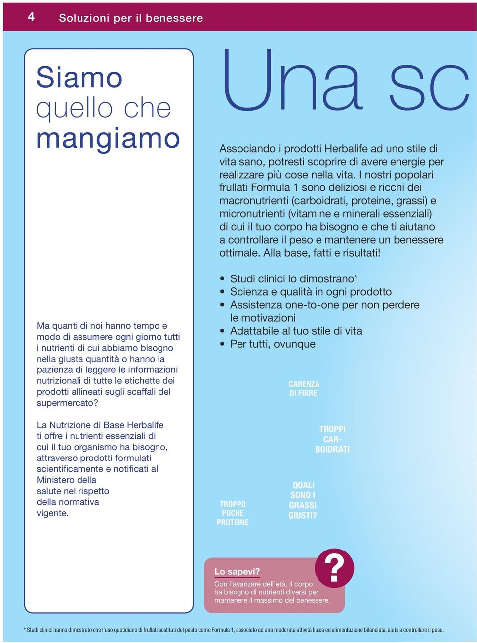 Una sc Associando i prodotti Herbalife ad uno stile di vita sano, potresti scoprire di avere energie per realizzare più cose nella vita.