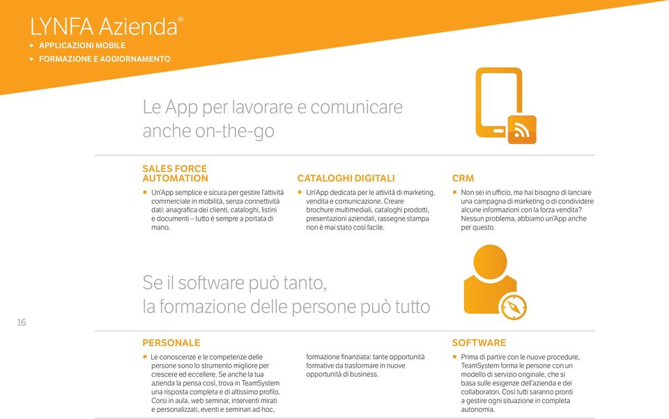 CATALOGHI DIGITALI Un App dedicata per le attività di marketing, vendita e comunicazione.