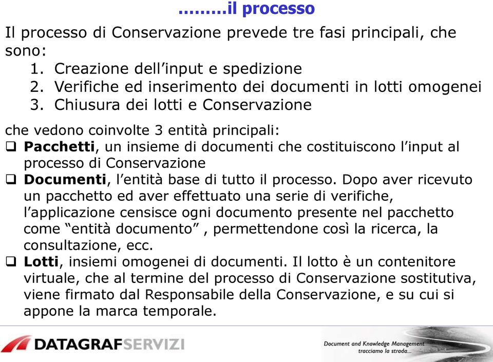 tutto il processo.