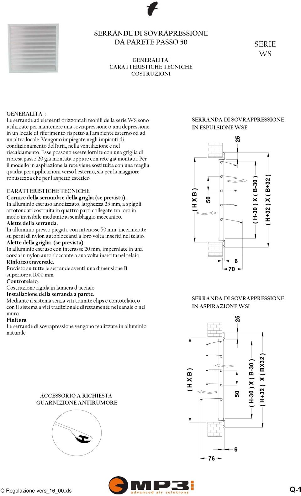 Vengono impiegate negli impianti di condizionamento dell'aria, nella ventilazione e nel riscaldamento.