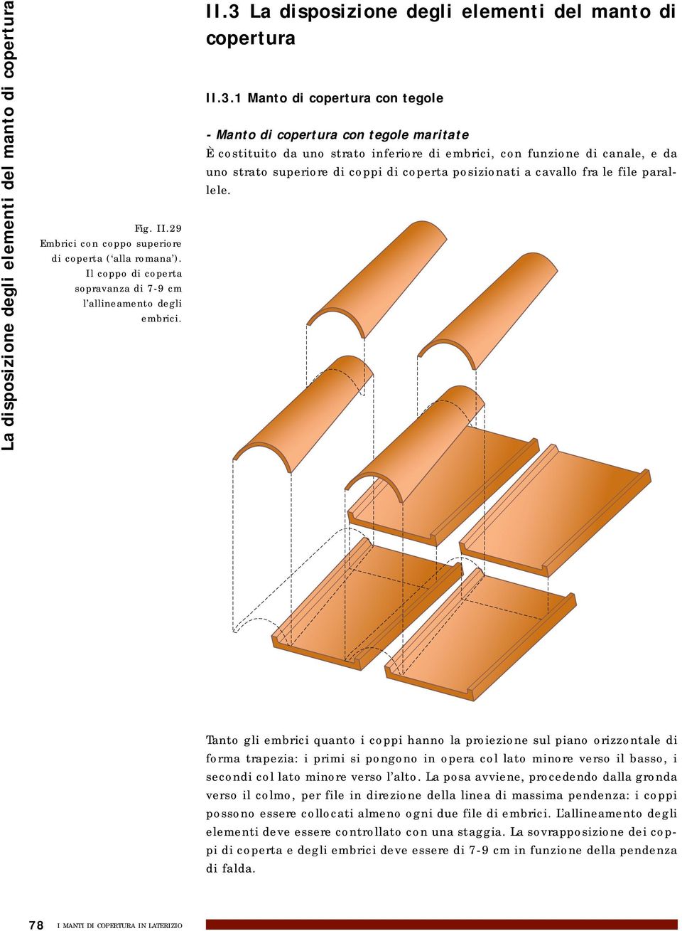 posizionati a cavallo fra le file parallele.