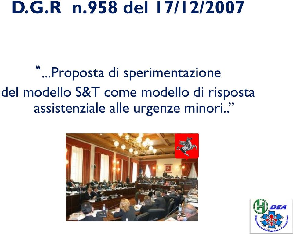 sperimentazione del modello S&T