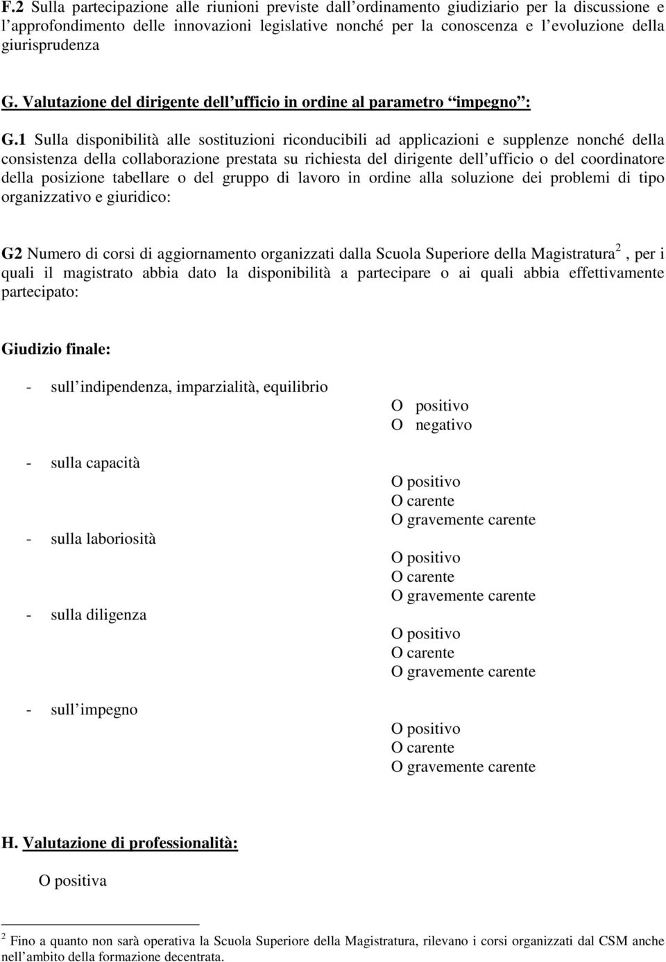 1 Sulla disponibilità alle sostituzioni riconducibili ad applicazioni e supplenze nonché della consistenza della collaborazione prestata su richiesta del dirigente dell ufficio o del coordinatore