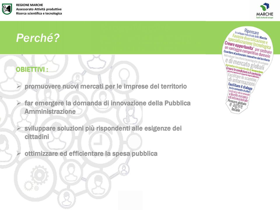 territorio far emergere la domanda di innovazione della