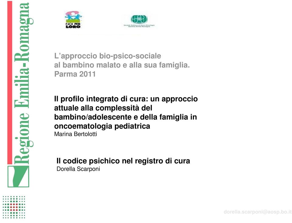 complessità del bambino/adolescente e della famiglia in oncoematologia