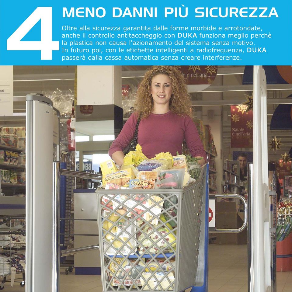 plastica non causa l'azionamento del sistema senza motivo.