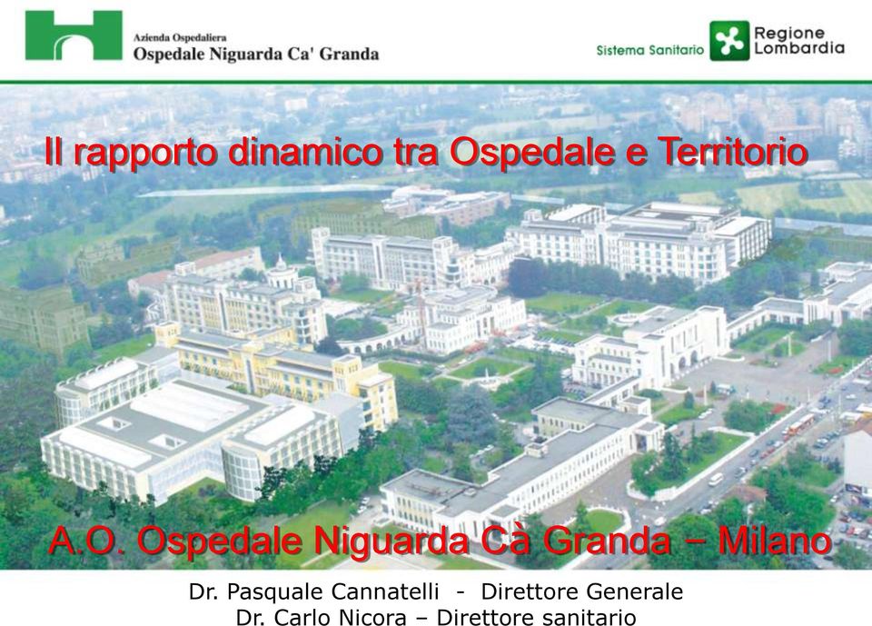 Ospedale Niguarda Cà Granda Milano Dr.
