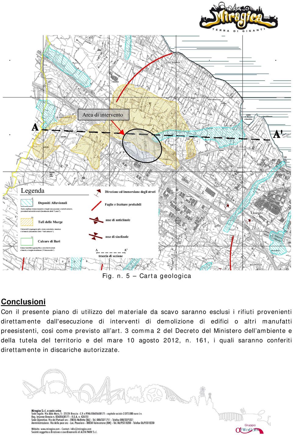 provenienti direttamente dall'esecuzione di interventi di demolizione di edifici o altri manufatti preesistenti,